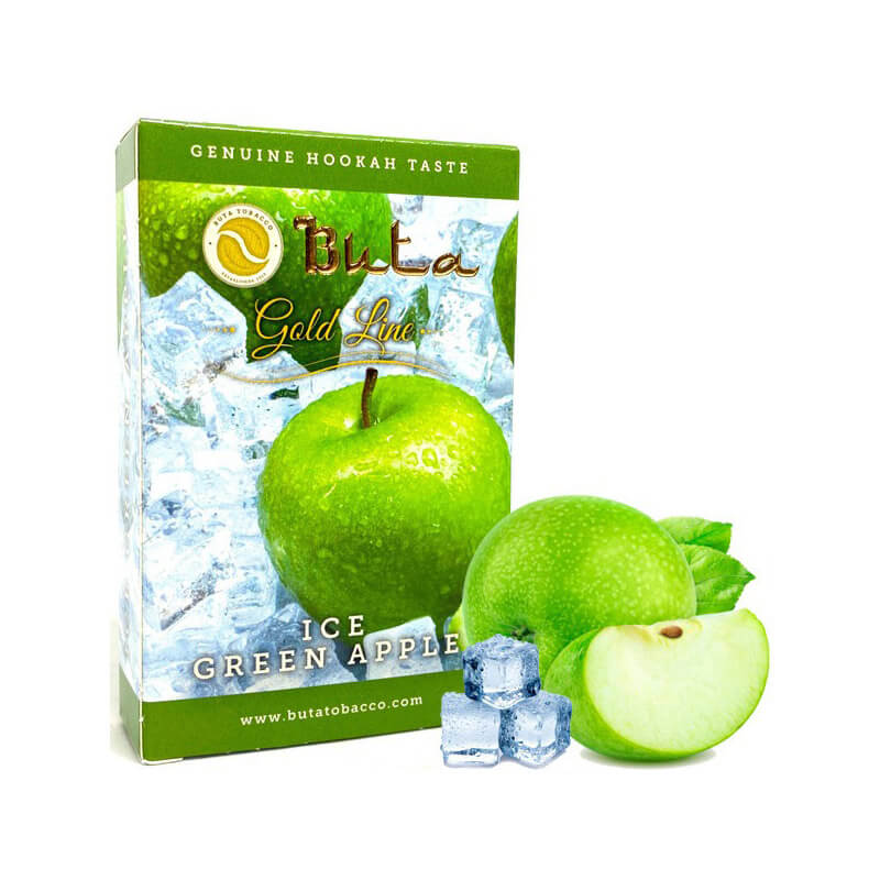 Табак Buta gold Ice green apple (Айс зеленое яблоко) 50 грамм Табак Buta gold Ice green apple (Айс зеленое яблоко) 50 грамм