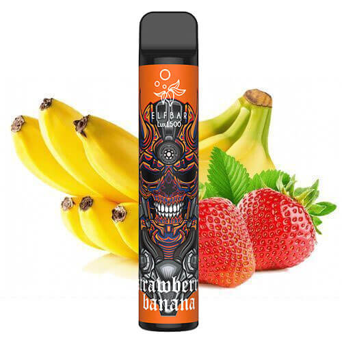 Elf bar lux 1500 Strawberry banana (Клубника банан) Elf bar lux 1500 Strawberry banana (Клубника банан)