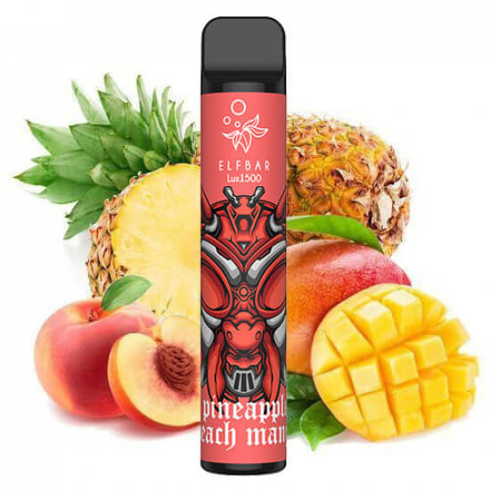 Elf bar lux 1500 Pineapple peach mango (Ананас персик манго) Elf bar lux 1500 Pineapple peach mango (Ананас персик манго)