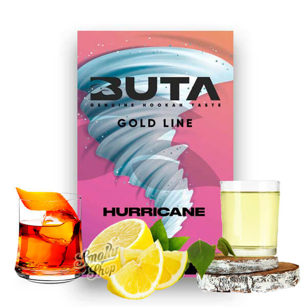 Табак для кальяна Buta Gold Hurricane (Ураган) 50 грамм Табак для кальяна Buta Gold Hurricane (Ураган) 50 грамм