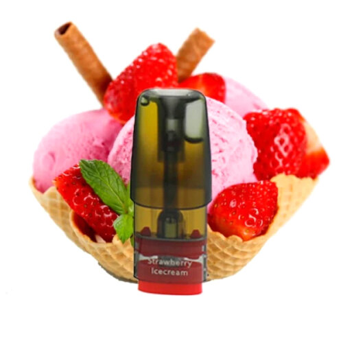 Картридж Elf bar P1 Strawberry Ice cream (Клубничное мороженое)
