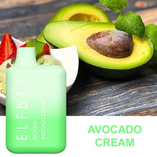 Одноразовая электронная сигарета Elf Bar BC4000 Avocado cream (Авокадо крем)