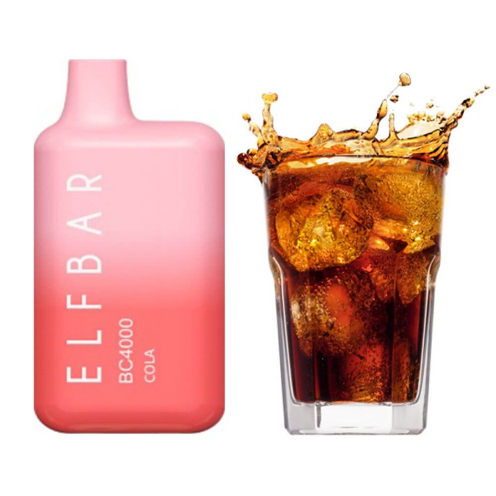 Одноразовая электронная сигарета Elf Bar BC4000 Cola (Кола) Одноразовая электронная сигарета Elf Bar BC4000 Cola (Кола)