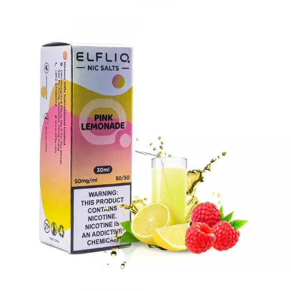 Жидкость для электронных сигарет ELFLIQ Pink Lemonade (Розовый лимонад, 30 мл) Жидкость для электронных сигарет ELFLIQ Pink Lemonade (Розовый лимонад, 30 мл)