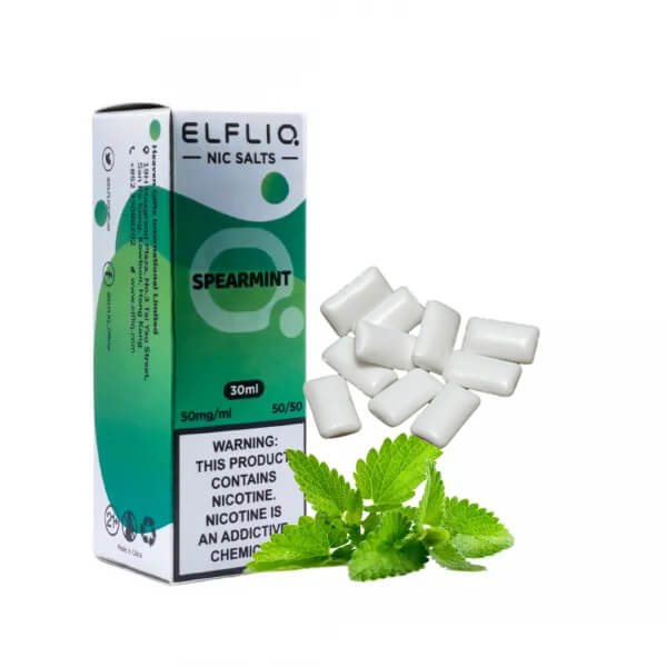 Жидкость для электронных сигарет ELFLIQ Spearmint (Мятная жвачка, 30 мл) Жидкость для электронных сигарет ELFLIQ Spearmint (Мятная жвачка, 30 мл)