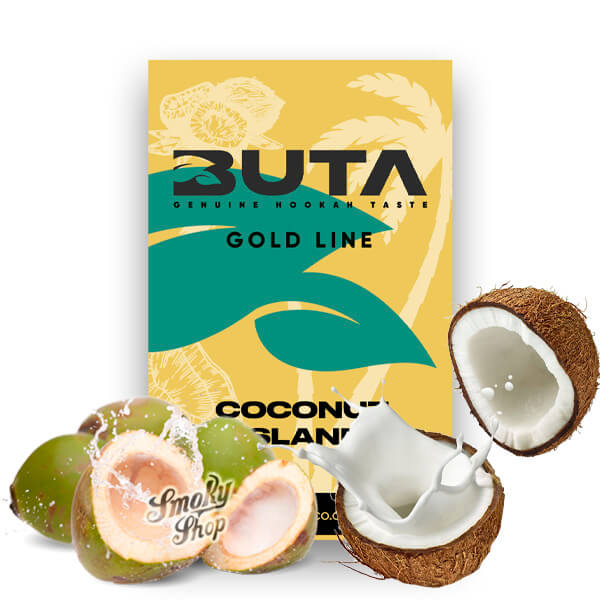 Табак для кальяна Buta Gold Кокосовый остров (Coconut Island) 50 грамм Табак для кальяна Buta Gold Кокосовый остров (Coconut Island) 50 грамм