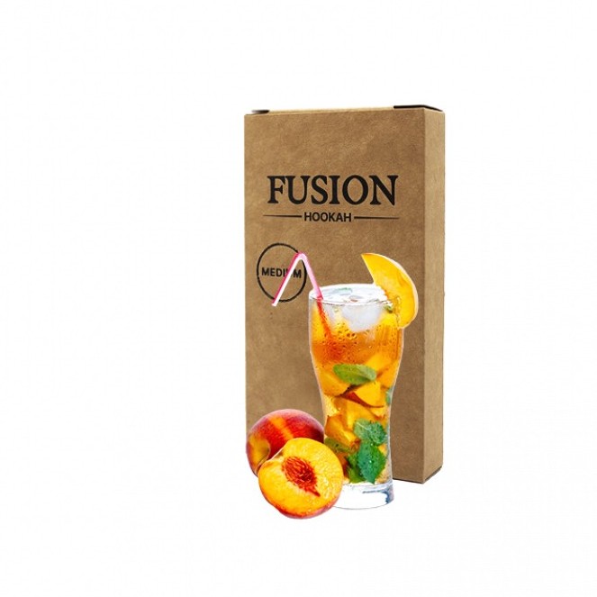 Табак Fusion Medium Peach Iced Tea (Персиковый чай, 100 г) Табак Fusion Medium Peach Iced Tea (Персиковый чай, 100 г)
