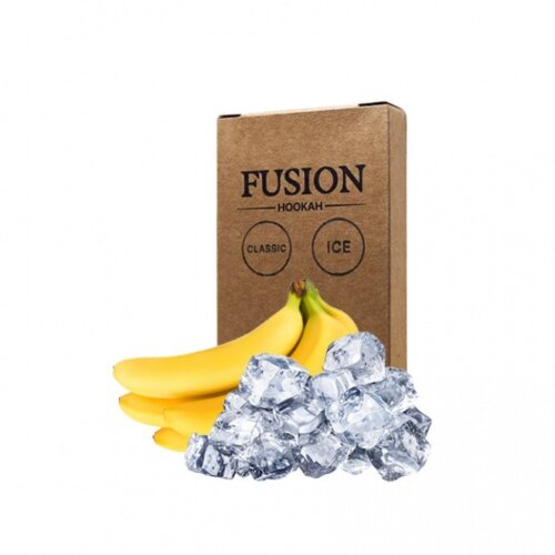 Табак Fusion Classic Ice Banana (Ледяной Банан, 100 г)