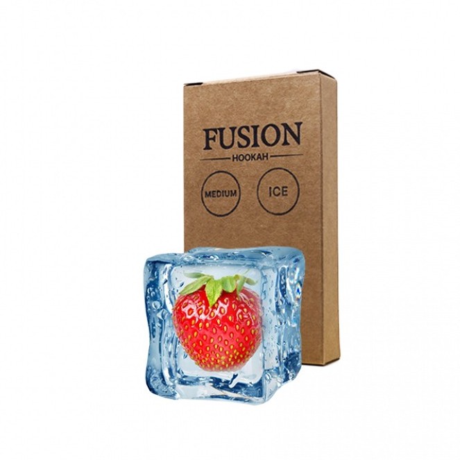 Табак Fusion Medium Ice Strawberry (Ледяная Клубника, 100 г) Табак Fusion Medium Ice Strawberry (Ледяная Клубника, 100 г)