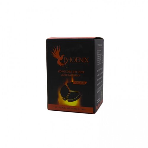 Кокосовый уголь Phoenix Kaloud (72 шт)