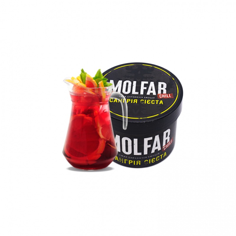Табак Molfar Chill Line Сангрия Сиеста (40 г) Табак Molfar Chill Line Сангрия Сиеста (40 г)