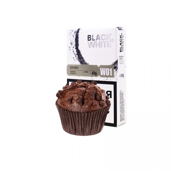9850-800x800product_popup Табак Black&White Brownie (Брауни, 40 г)