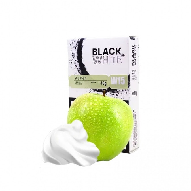 9864-800x800product_popup Табак Black&White Soursop (Яблоко, сливки, 40 г)