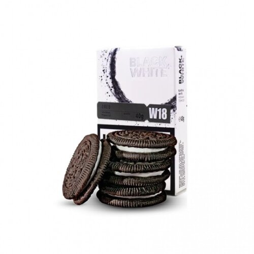 Табак Black&White Oreo (Печенье, шоколад, 40 г)