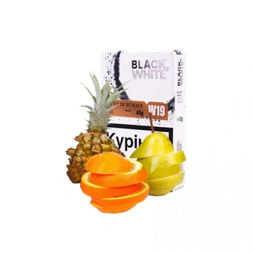 Табак Black&White Safe sex on the beach (Мультифрукт, 40 г)