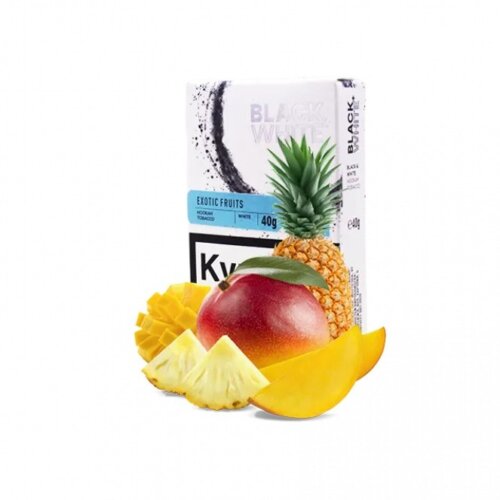 Табак Black&White Exotic Fruits (Мультифрукт, 40 г)