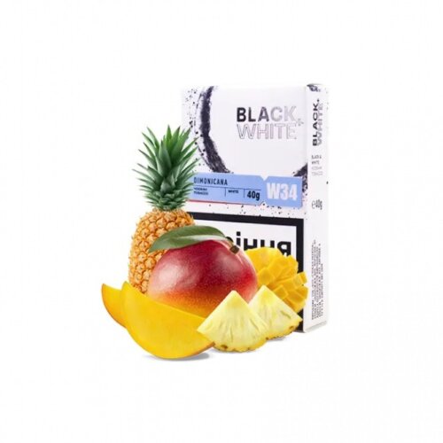 Табак Black&White Dominikana (Мультифрукт, 40 г)