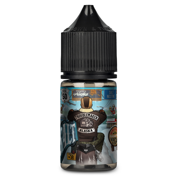 Жидкость Troublemaker salt Alaska (Аляска, 30 мл) Жидкость Troublemaker salt Alaska (Аляска, 30 мл)