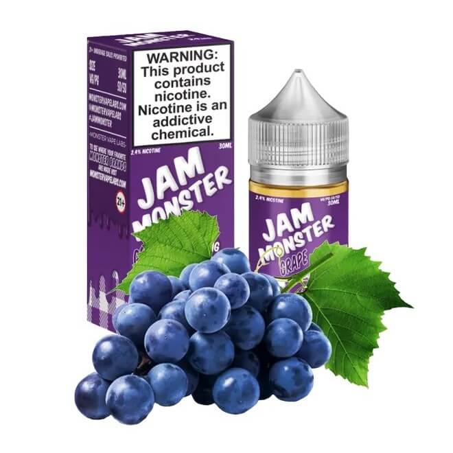 Жидкость Jam Monster salt Grape (Виноград, 30 мл) Жидкость Jam Monster salt Grape (Виноград, 30 мл)