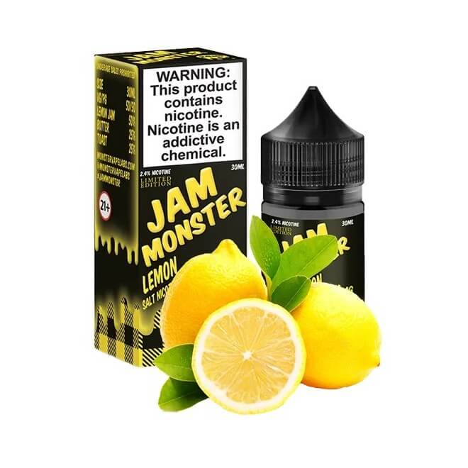 Жидкость Jam Monster salt Lemon (Лимон, 30 мл) Жидкость Jam Monster salt Lemon (Лимон, 30 мл)