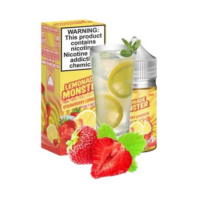 Жидкость Lemonade Monster salt Strawberry Lemonade (Лимонад, Клубника, 30 мл) (Копировать) Жидкость Lemonade Monster salt Strawberry Lemonade (Лимонад, Клубника, 30 мл) (Копировать)
