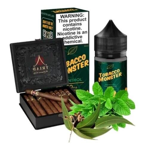 Жидкость Tobacco Monster salt Mentol (Ментол Табак, 30 мл)