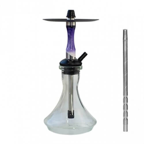 Кальян Sky Hookah SDM White&Purple (бело-фиолетовый, полный комплект)