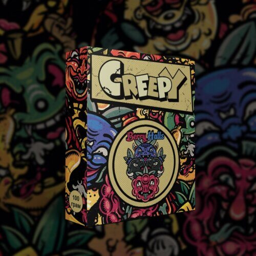 Табак Creepy Berry halls (Ягодный Холс, 100 г)