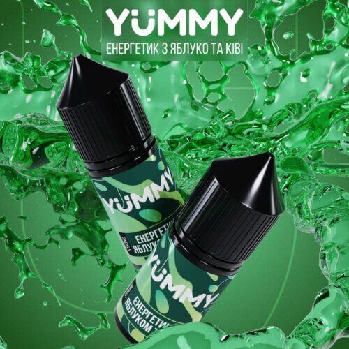 Жидкость YUMMY Энергетик с Яблоком и Киви (30 мл)