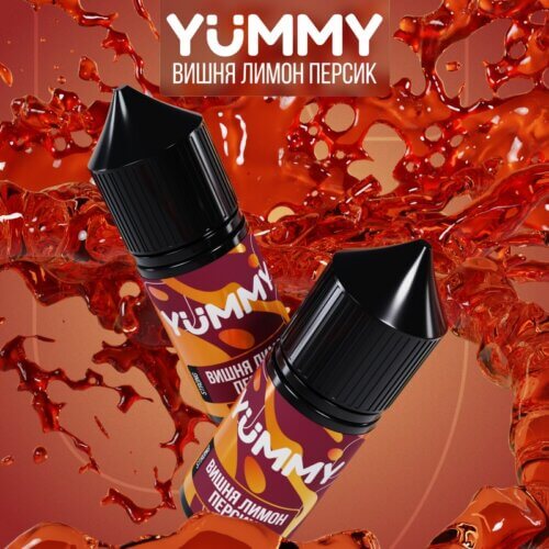 Жидкость YUMMY Вишня Лимон Персик (30 мл)