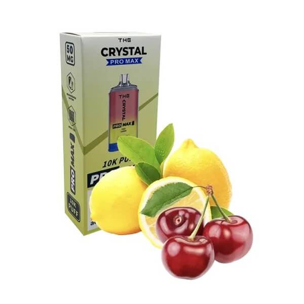 The Crystal Pro Max Fizzy cherry (Вишня, Лимон, 10000 затяжек) The Crystal Pro Max Fizzy cherry (Вишня, Лимон, 10000 затяжек)