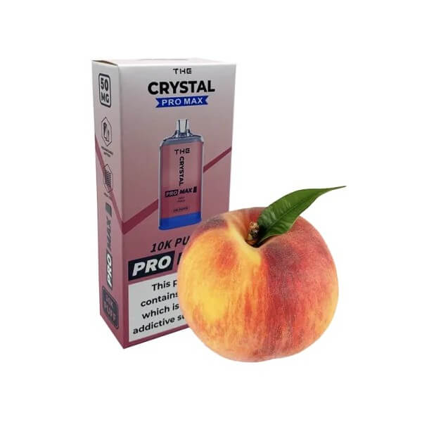 The Crystal Pro Max Juicy peach (Персик, 10000 затяжек) The Crystal Pro Max Juicy peach (Персик, 10000 затяжек)