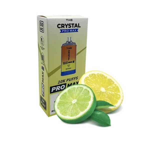 The Crystal Pro Max Lemon lime (Лимон, Лайм, 10000 затяжек) The Crystal Pro Max Lemon lime (Лимон, Лайм, 10000 затяжек)