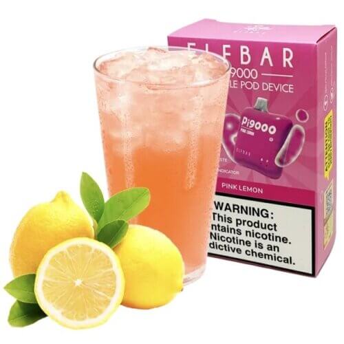 Elf Bar Pi9000 Pink lemon (Пинк Лимон) Одноразовый POD