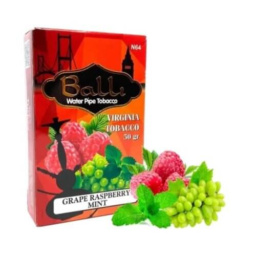 Табак Balli Grape Raspberry Mint (Виноград, Малина, Мята, 50 грамм)