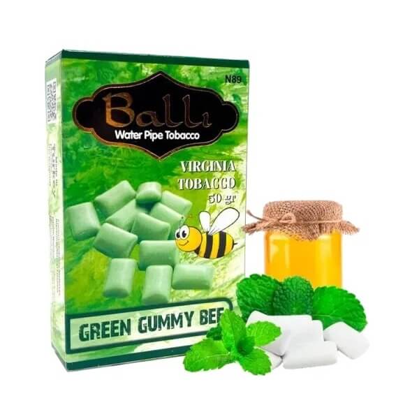 Табак Balli Green Gummy Bee (Грин Гамми Би, 50 грамм) Табак Balli Green Gummy Bee (Грин Гамми Би, 50 грамм)