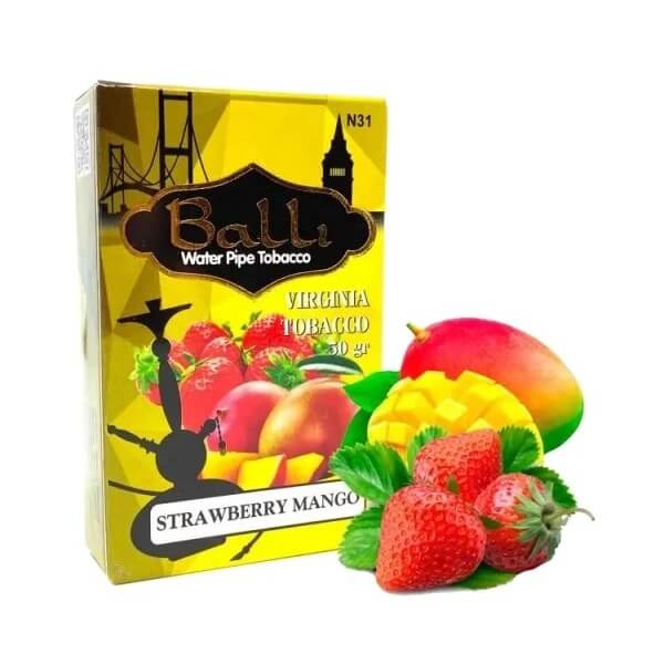 Табак Balli Strawberry Mango (Клубника, Манго, 50 грамм) Табак Balli Strawberry Mango (Клубника, Манго, 50 грамм)