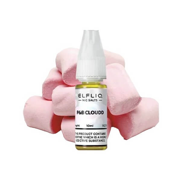 Жидкость ELFLIQ P&B Cloudd (Маршмеллоу, 10 мл) Жидкость ELFLIQ P&B Cloudd (Маршмеллоу, 10 мл)