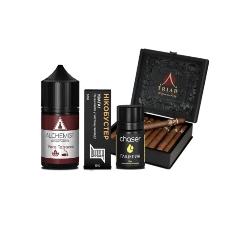 Набор для самозамеса Alchemist Salt Vero Tobacco (Табак, 50 мг, 30 мл)