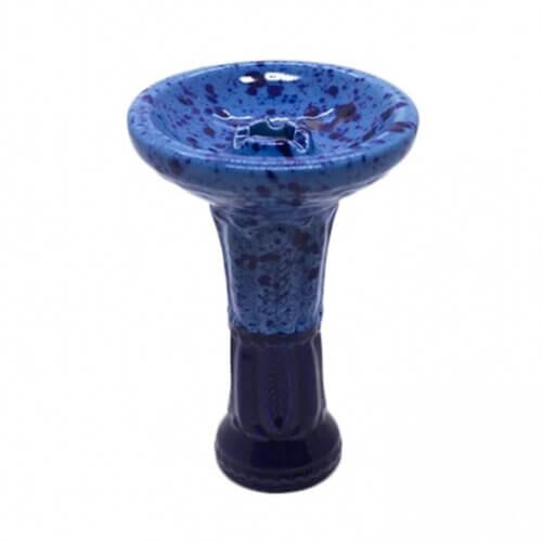 Чаша для кальяна GrynBowls Antic Dark with Light Blue (синий с голубым)
