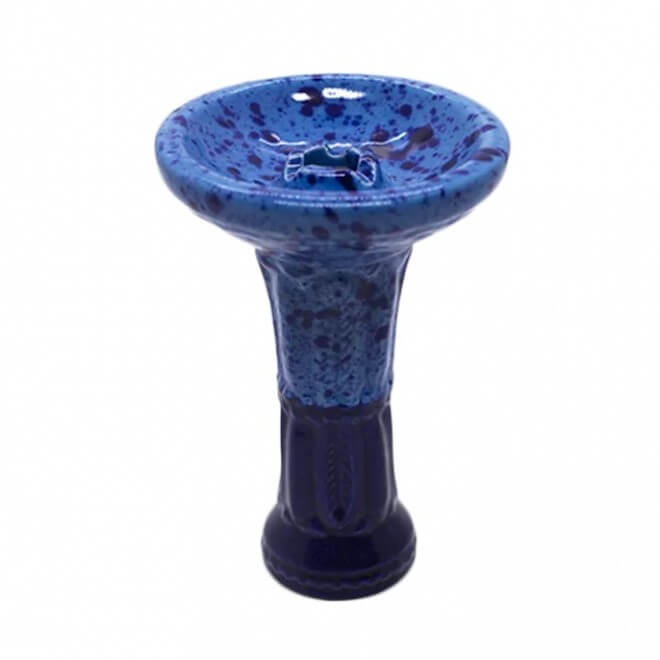 Чаша для кальяна GrynBowls Antic Dark with Light Blue (синий с голубым) Чаша для кальяна GrynBowls Antic Dark with Light Blue (синий с голубым)