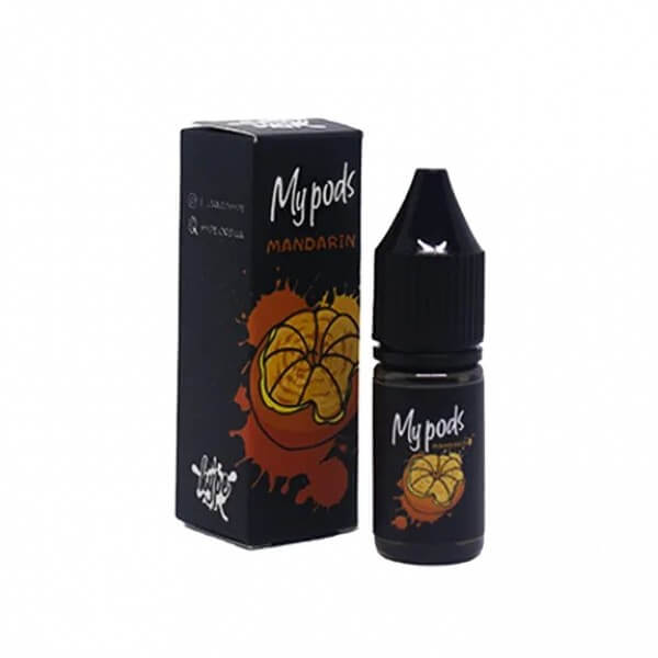 Жидкость My pods salt Mandarin (Мандарин, 10 мл) Жидкость My pods salt Mandarin (Мандарин, 10 мл)
