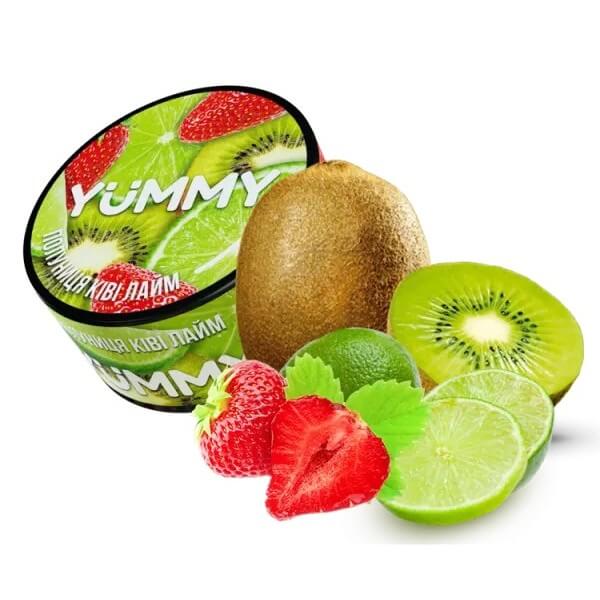 Табак Yummy (Клубника, Киви, Лайм, 100 г) Табак Yummy (Клубника, Киви, Лайм, 100 г)