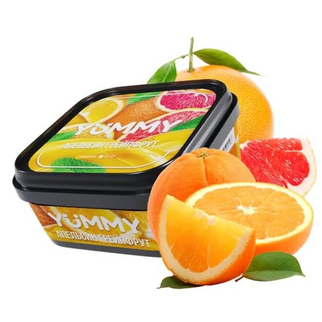 Табак Yummy Апельсин, Грейпфрут (250 г) Табак Yummy Апельсин, Грейпфрут (250 г)