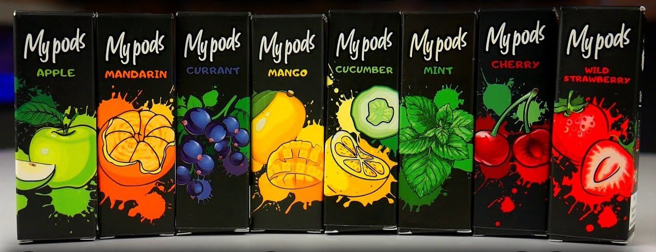 Жидкости для электронных сигарет My pods salt в Украине