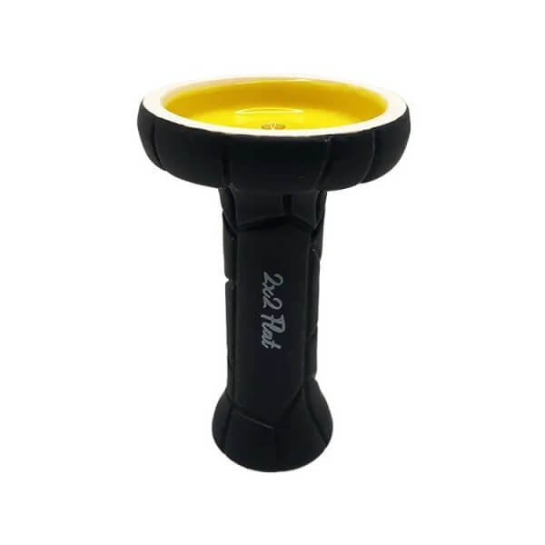 Чаша для кальяна 2x2 Flat Turtle Yellow (Желтый) Чаша для кальяна 2x2 Flat Turtle Yellow (Желтый)
