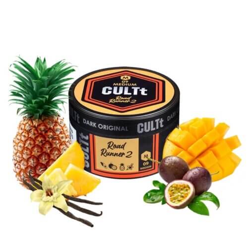 Табак CULTt Medium M09 (Манго, Маракуя, Ананас, Ваниль, 100 г)