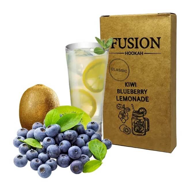 Табак Fusion Classic Kiwi Blueberry Lemonade (Лимон, Киви, Голубика, 100 г) Табак Fusion Classic Kiwi Blueberry Lemonade (Лимон, Киви, Голубика, 100 г)