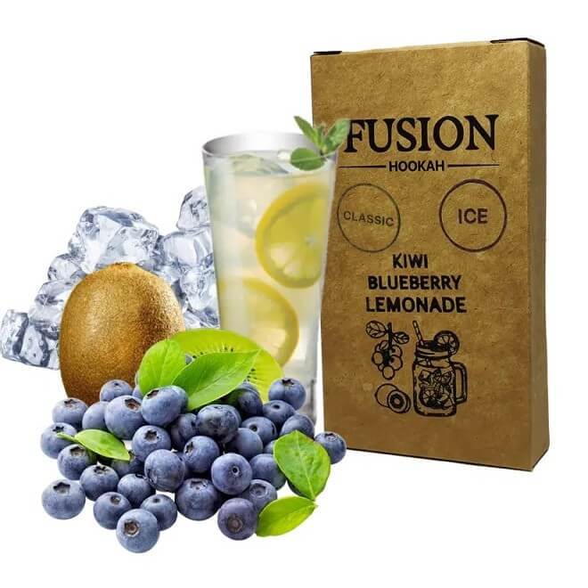 Табак Fusion Classic Ice Kiwi Blueberry Lemonade (Лимон, Киви, Голубика, Лед, 100 г) Табак Fusion Classic Ice Kiwi Blueberry Lemonade (Лимон, Киви, Голубика, Лед, 100 г)