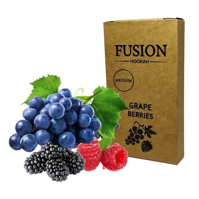 Табак Fusion Medium Grape Berries (Виноград, Ягоды, 100 г) Табак Fusion Medium Grape Berries (Виноград, Ягоды, 100 г)